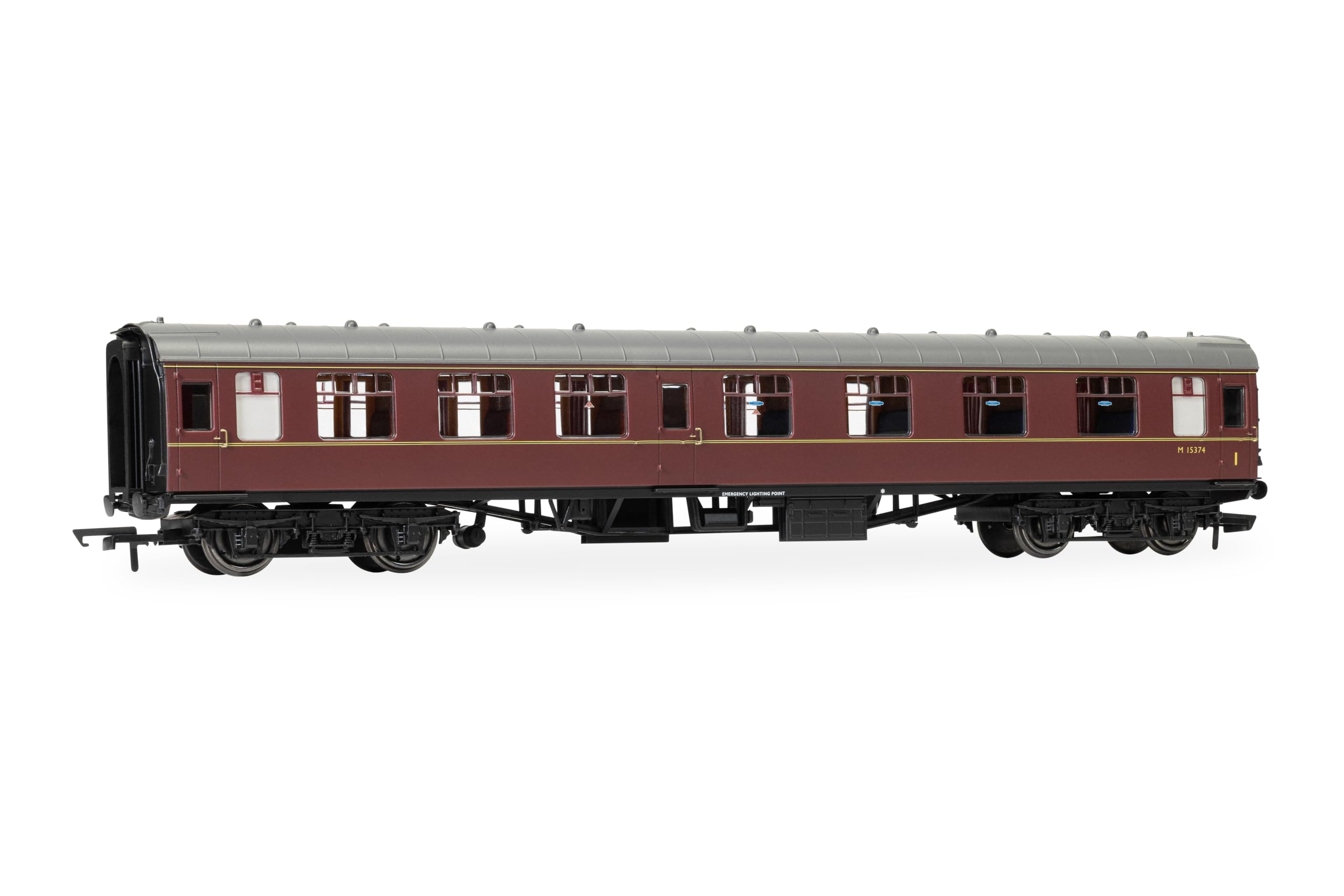 Hornby R40511 BR - LM - MK1 CK M15374, Rolling Stock Coach, for ages 14+
