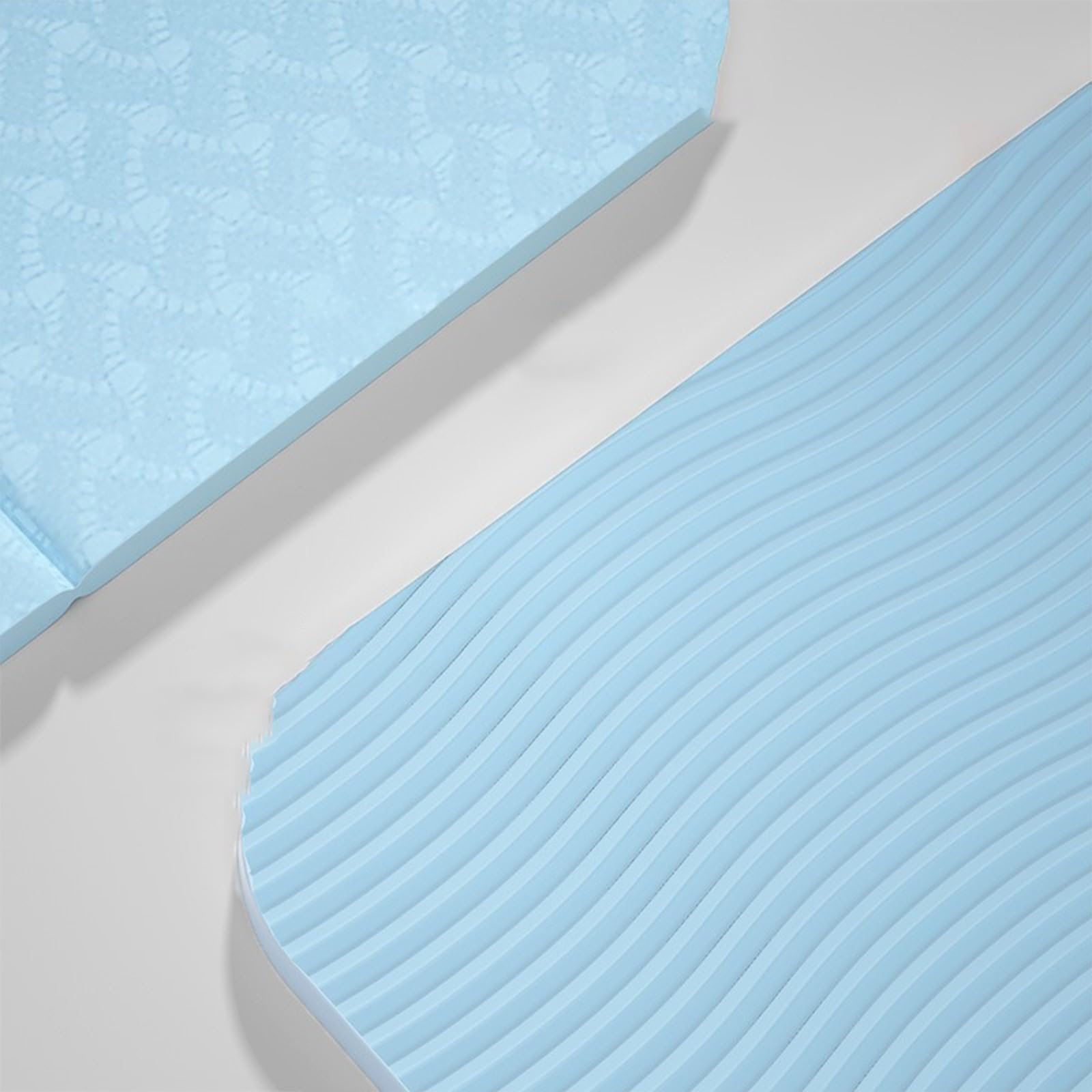 Pieghevole Tappetino Yoga Ecologico In Elastomero Antiscivolo Tappeto Allenamento Termoplastico per Pilates Fitness Palestra Donne/Uomini Interno/Esterno