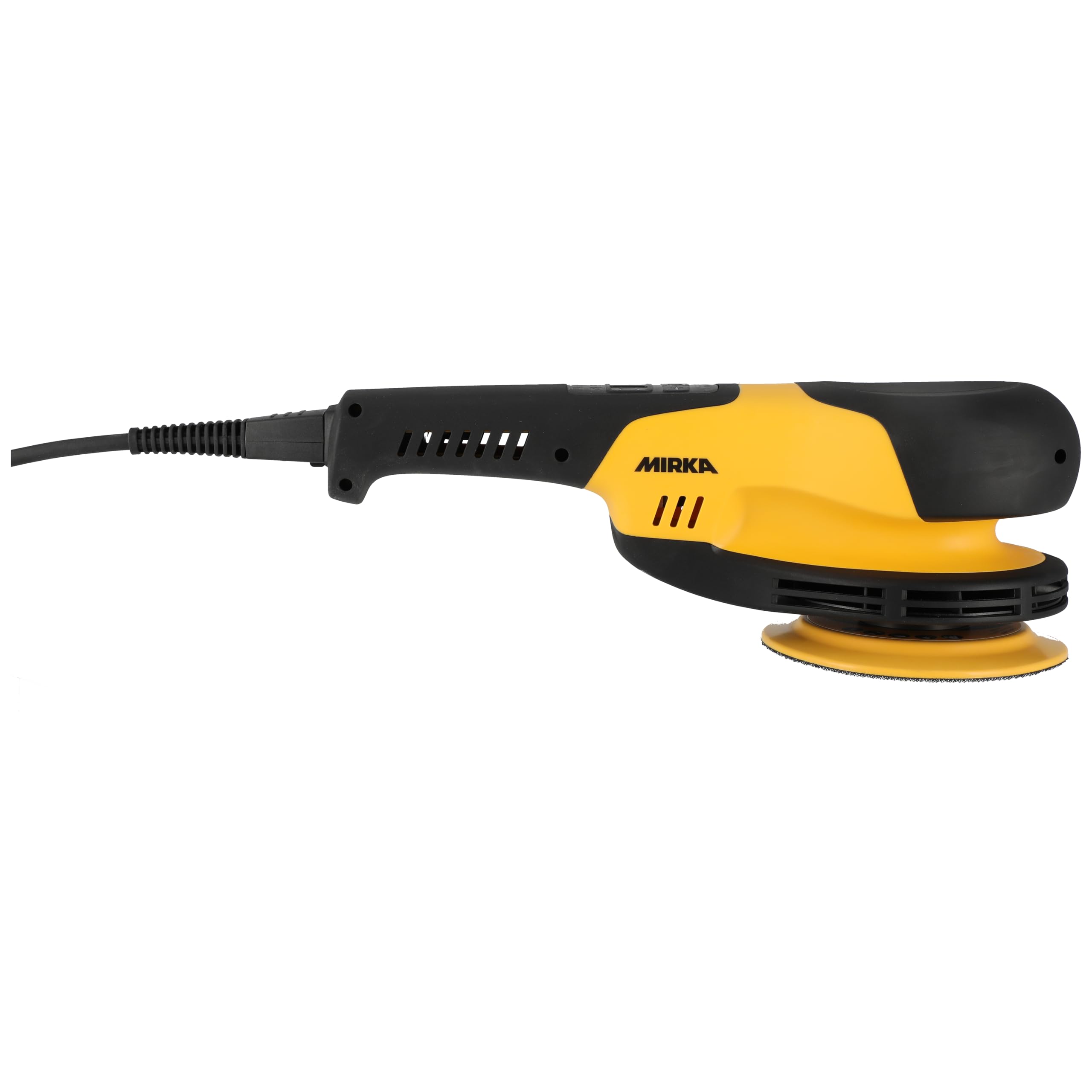 Mirka Polaros - Pulidora rotativa de 150 mm de diámetro, ideal para el tratamiento de vehículos, aplicaciones marinas, carpintería y muebles y procesamiento de vidrio