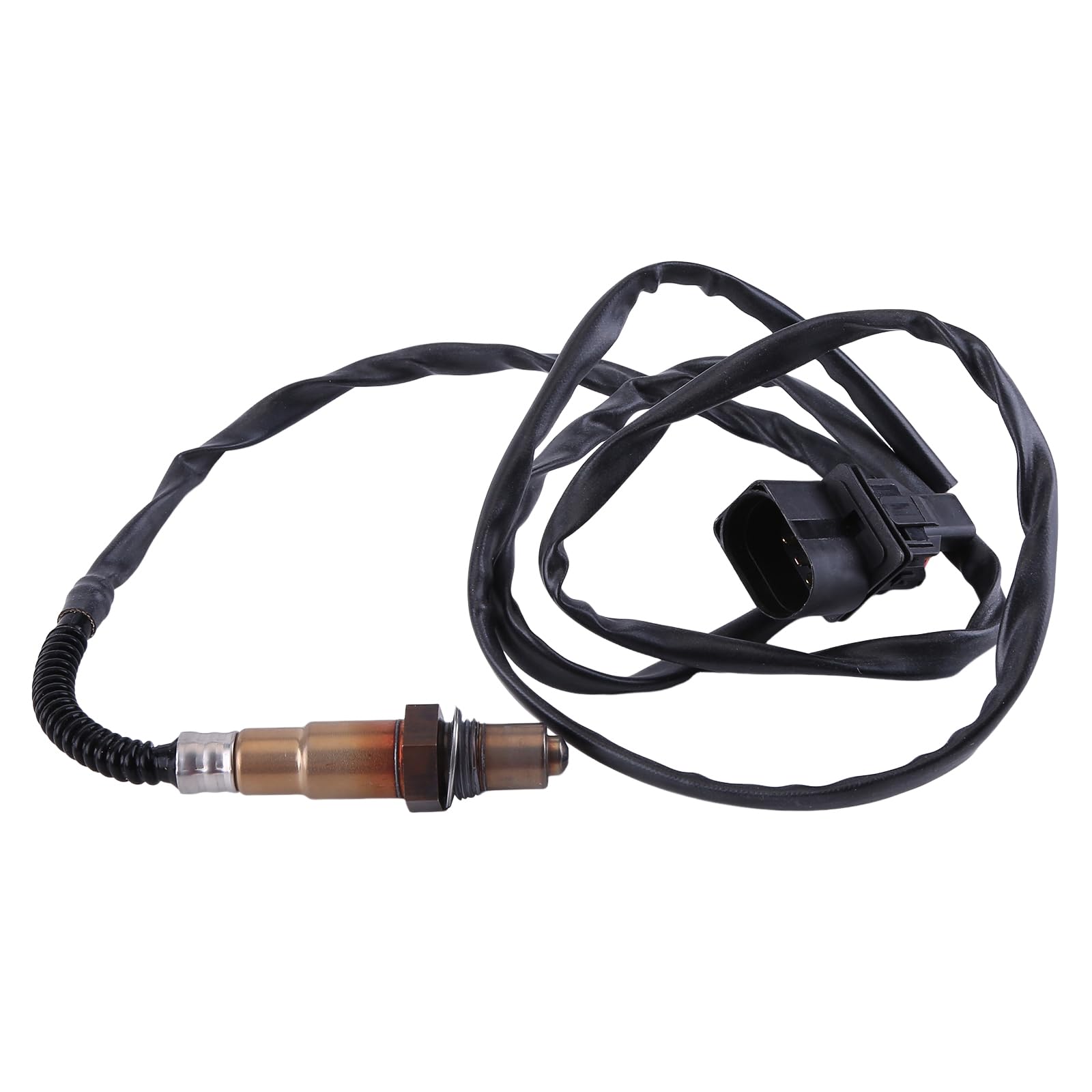 Capteur d'oxygène O2 1500 mm Compatible avec Golf 4 Bora 1J 1,4 16 V 1,6 2,0 Remplace 06A906262AF Sonde lambda avant catalyseur