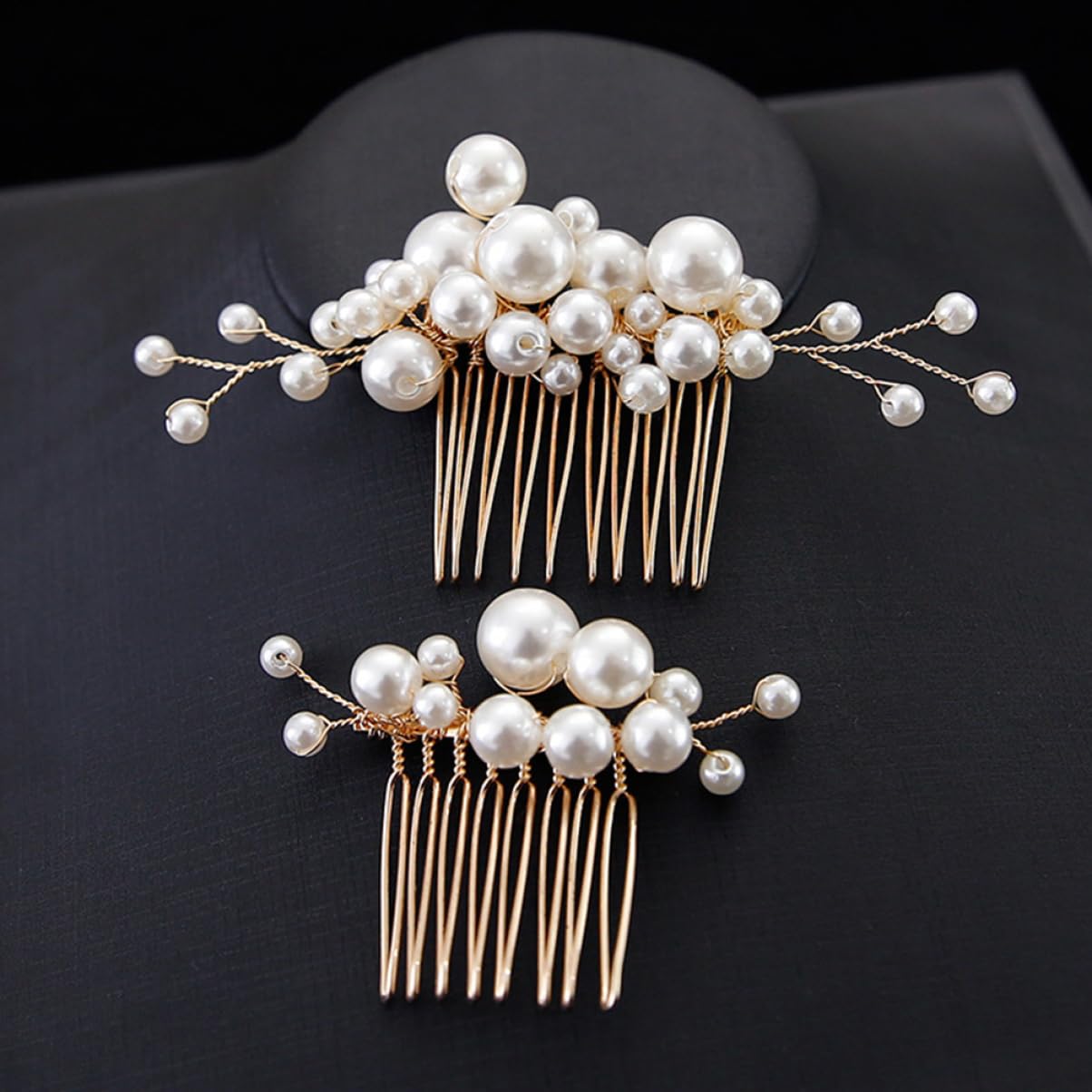 FRCOLOR 25 Stk Perle Braut Haarnadel Haarschmuck Für Damen Perlen Kopfbedeckung Haarschmuck Für Frauen Hochzeit Haarspangen Für Damen Fräulein Zubehör Metall Europäisch Und Amerikanisch