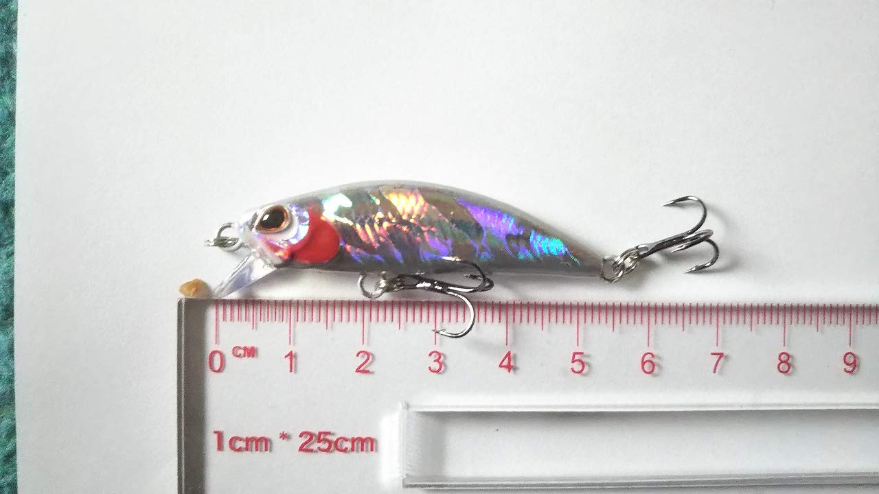 イワナ 5点セット 釣り具 ルアー 4.3g トラウトミノー 5色 ルアーセット