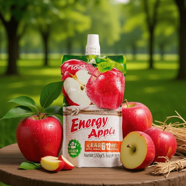 Amazon.com : iOiO Apple Konjac Jelly, Low Fat, 53Oz Each * 6 packs