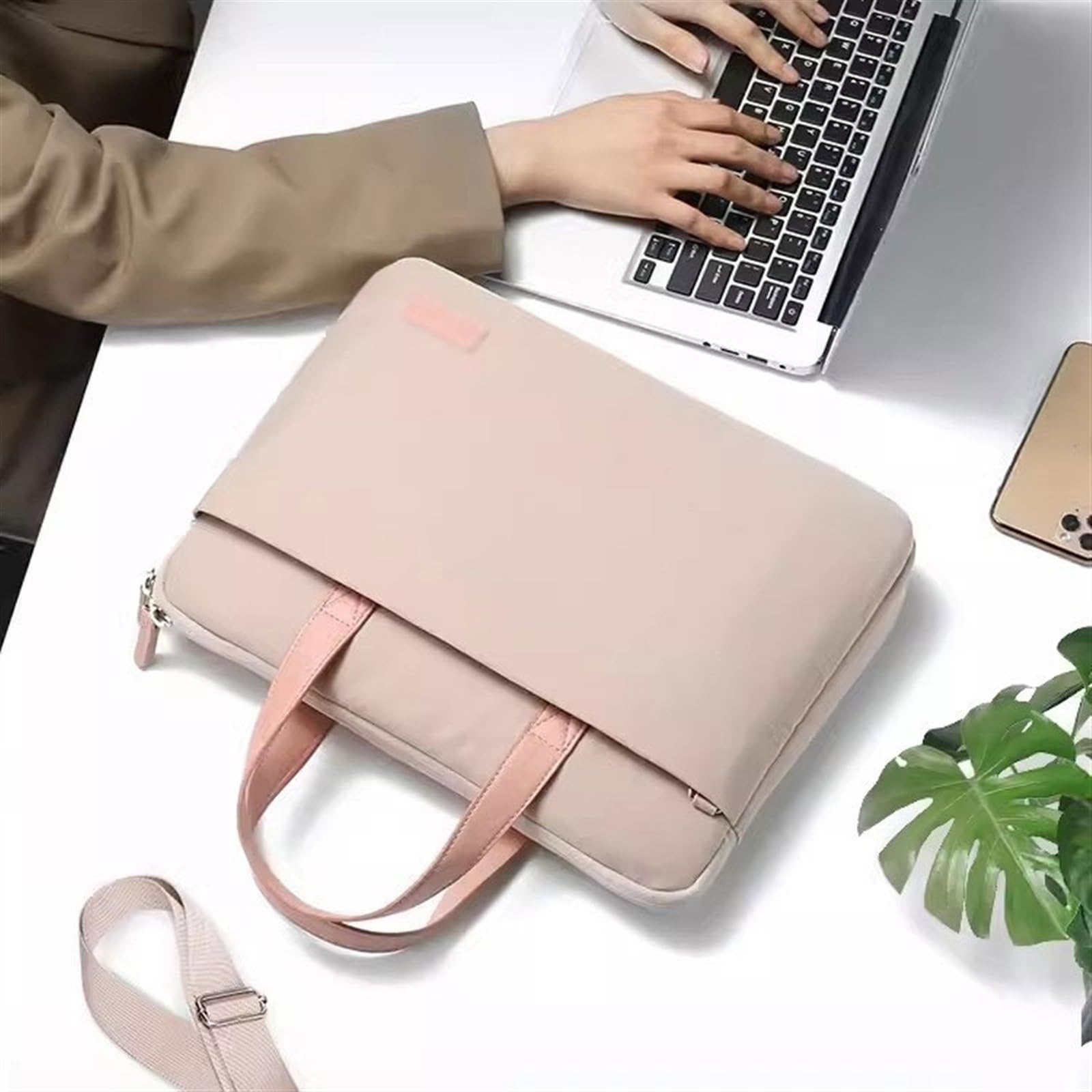 Ufficio Borsa for laptop da 15,6 pollici di grande capacità Custodia protettiva for tablet PC antiurto e antigoccia Cartella