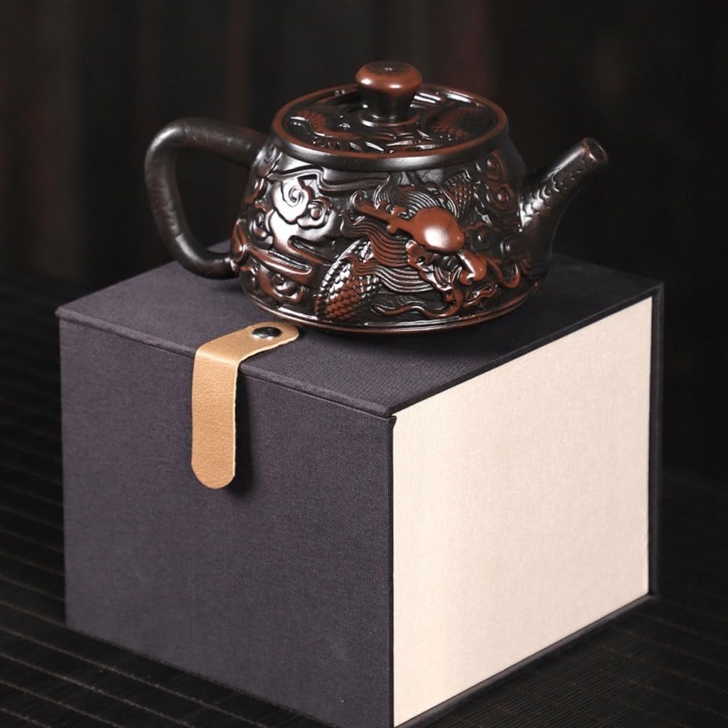 Czajniczek do herbaty w stylu chińskim ręcznie robiony domowy zestaw do herbaty czajniczek z filtrem odpowiedni do czarnej herbaty zielonej herbaty oolong