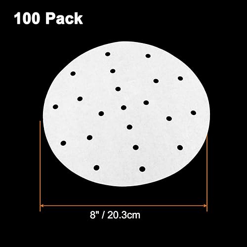 Miniatura 7 de Revestimientos de vapor de bambú pequeños de 4 pulgadas, papel de vapor antiadherente 500 piezas para bollos de albóndigas al vapor