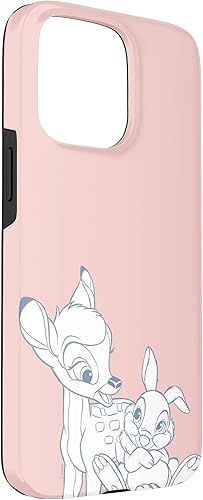 Vista 75 de Funda para iPhone 13 Pro Disney Bambi & Thumper Sketch