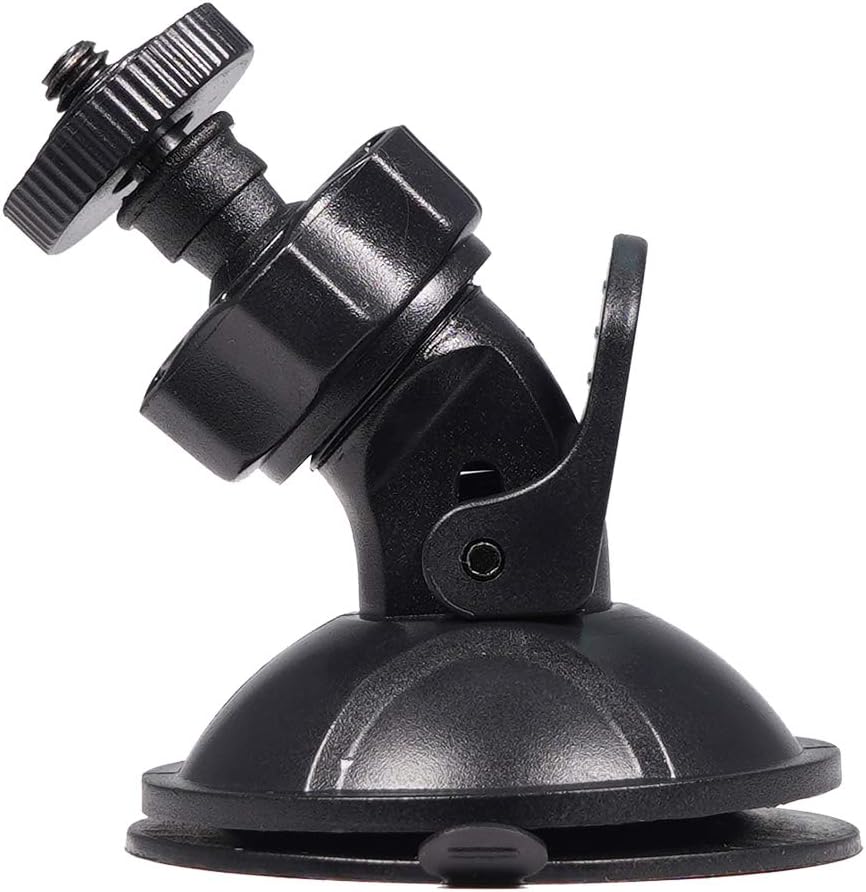 Dash Cam Suction Cup Mount Screw Thread Sucker Holder for Car, Action Camera
