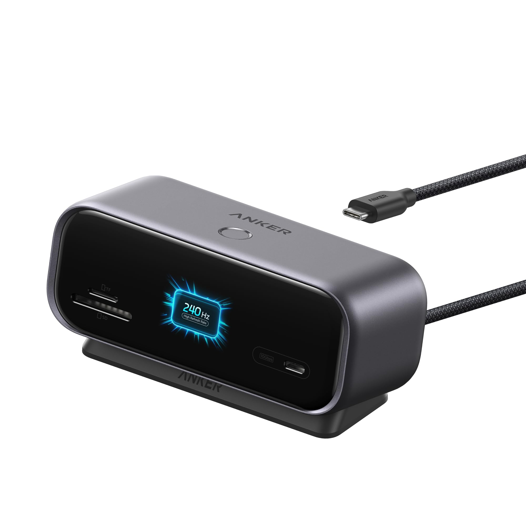 Anker Nano Hub USB C 10 en 1, écran Intelligent, Station à Double écran