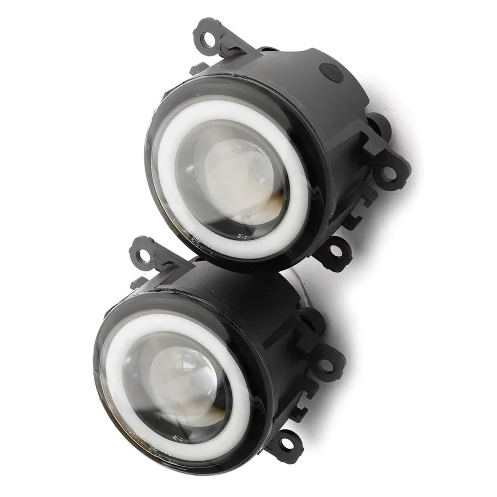 Gruppi Fendinebbia Davanti Parti Ricambio Fendinebbia Auto Halo DRL Compatibile Con Subaru Per Legacy 2010-2014 Per Outback 2010-2012 Per Forester 2014-2022