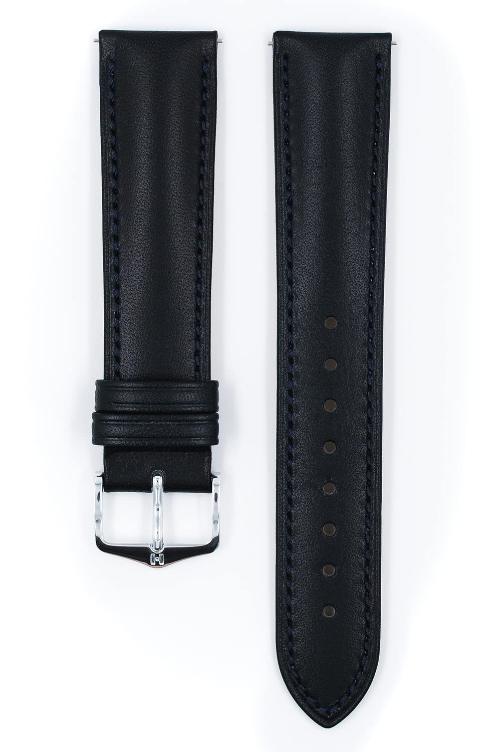 HIRSCH Kent L Uhrenarmband – italienisches Kalbsleder – klassisch/elegant