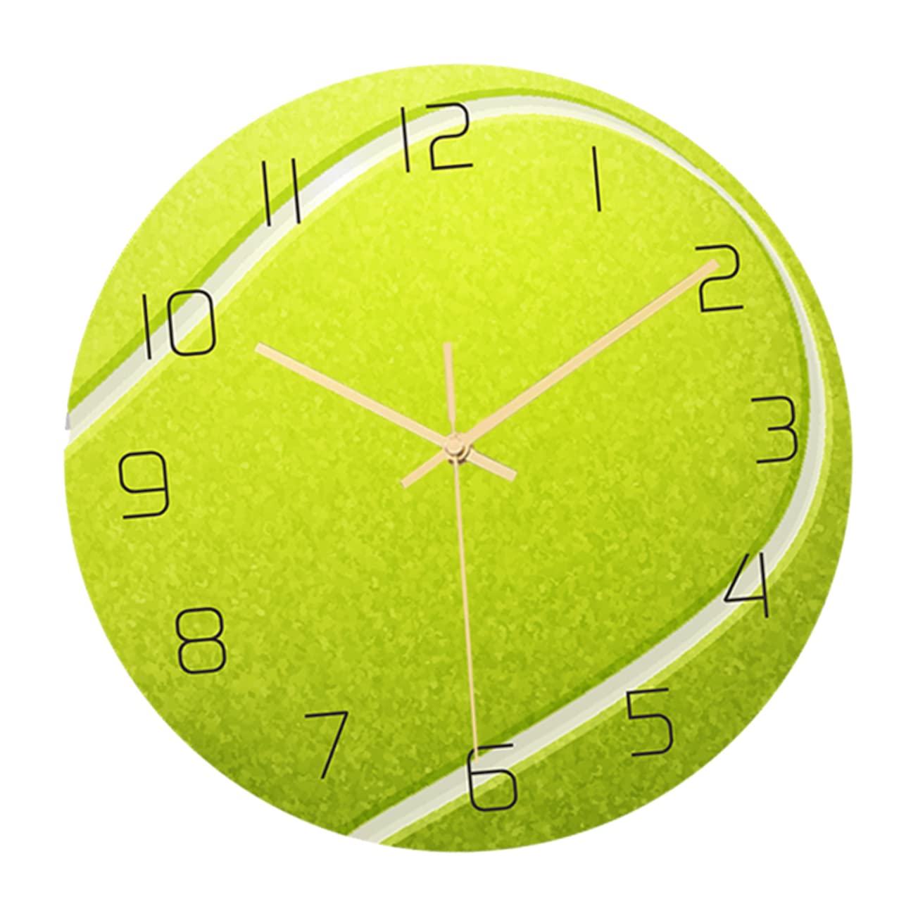 Horloge Murale Tennis Amosfun : Design Silencieux pour Bureau