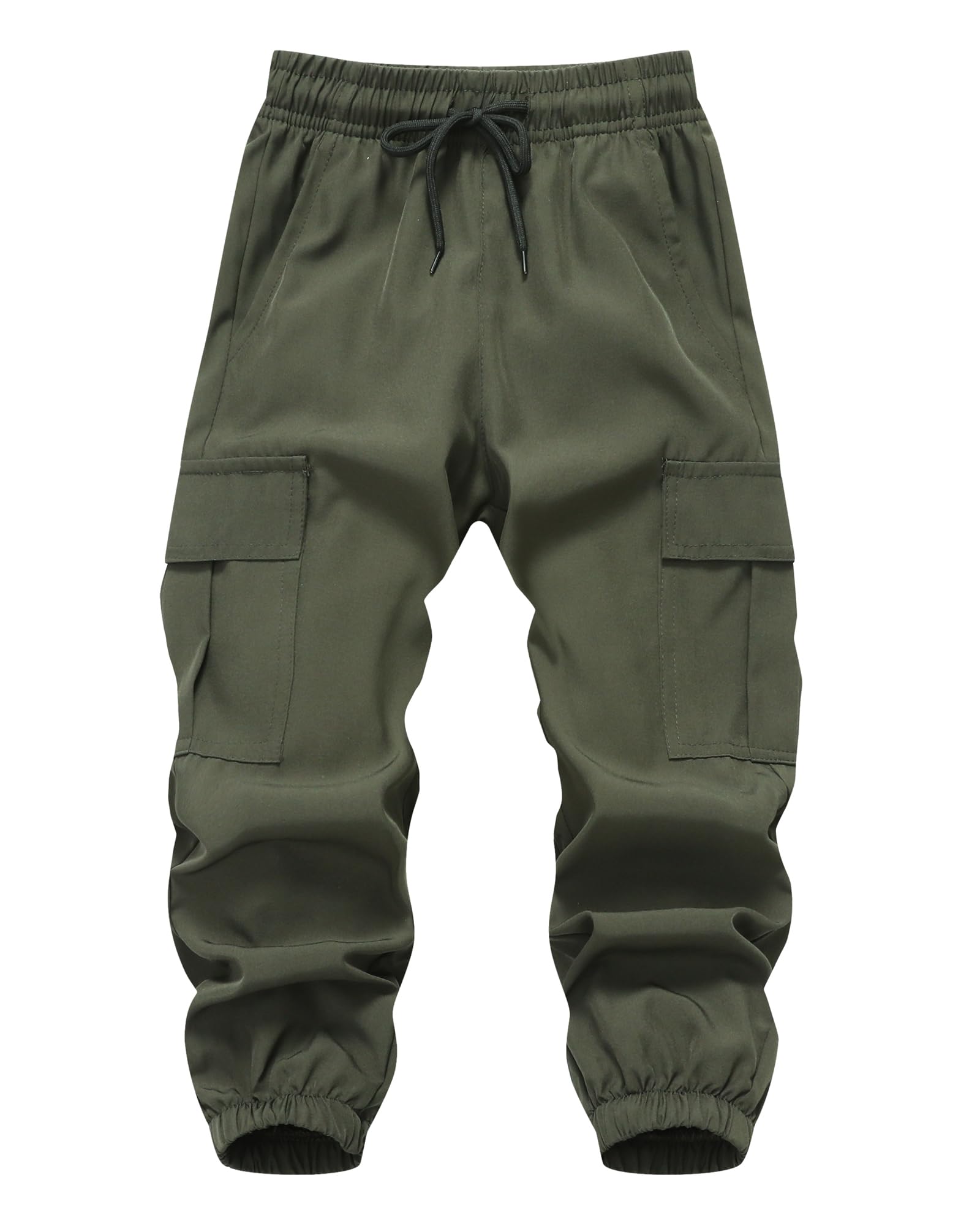 Baby Boys Cargo Joggers Pants Toddler Quick Dry Lightweight Hiking Pants Kids Pull On Sweatpants