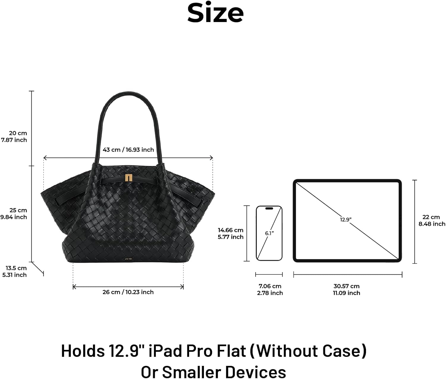 JW PEI Women's Hana Medium Tote Bag - Image 3