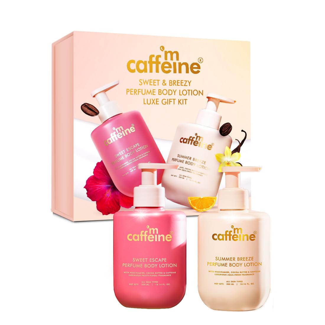 Buy mCaffeine Perfume Body Lotion Gift Kit - Sweet & Breezy Luxe