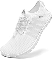 Racqua Quick Dry Water Shoes for Women Men - Lightweight Barefoot Swim Surf Beach Pool Aqua Shoes