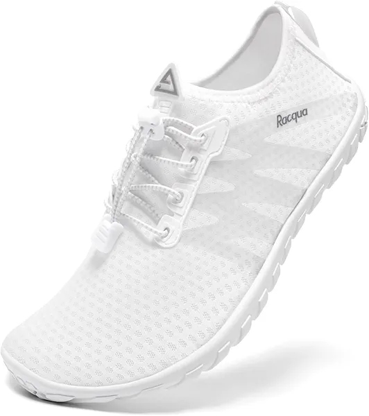 Racqua Water Shoes Womens Mens Quick Dry Barefoot Shoes Swim Lightweight Surf Beach Pool Aqua Shoes