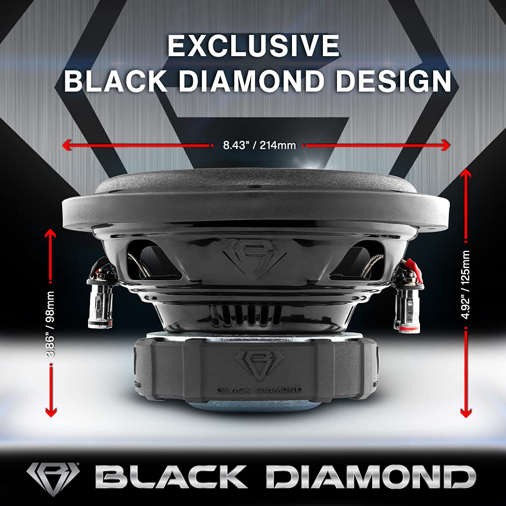 Amazon.com: Black Diamond DIA-8D4 Car Subwoofer 8
