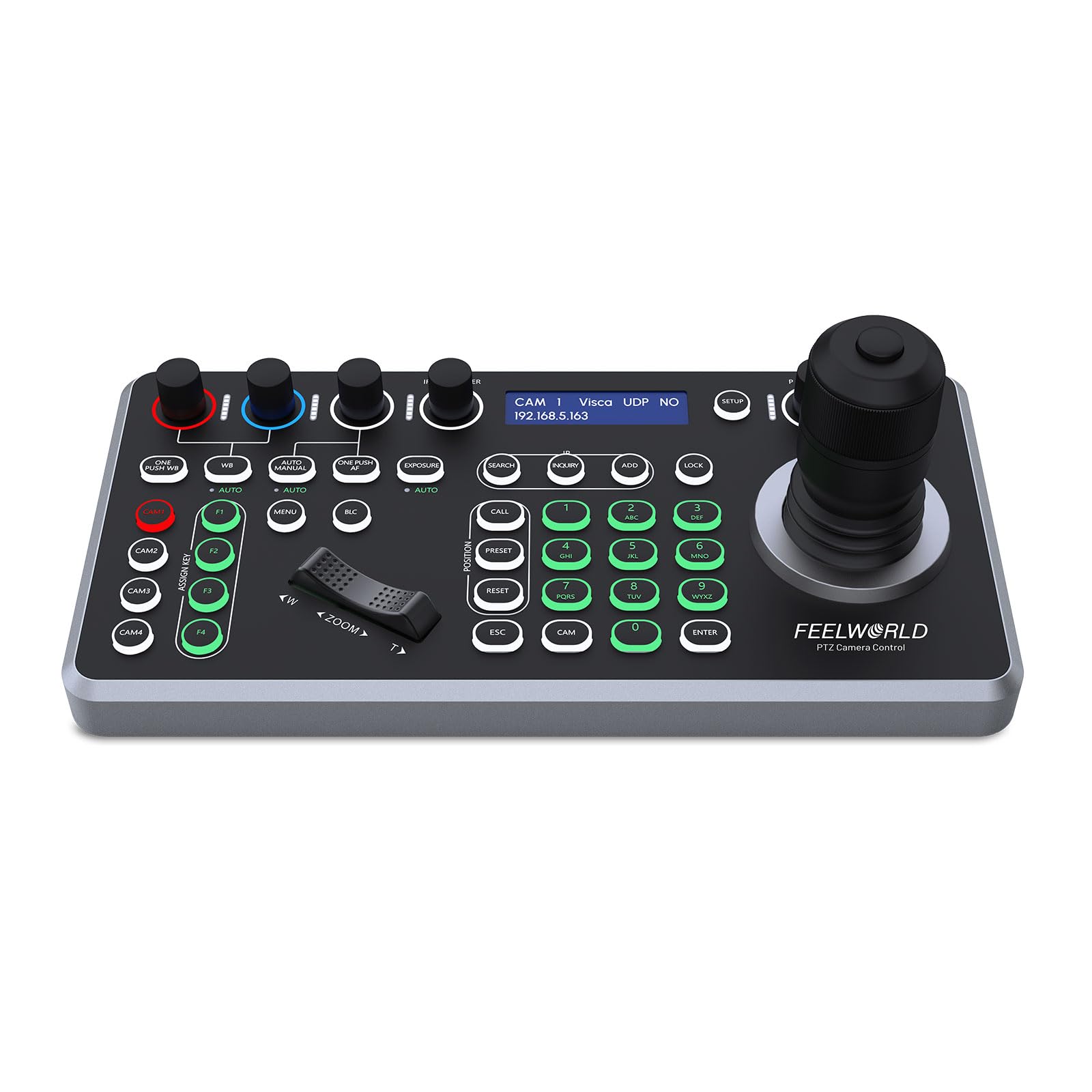 Amazon.com: FEELWORLD KBC20N NDI PTZ Camera Joystick Controller