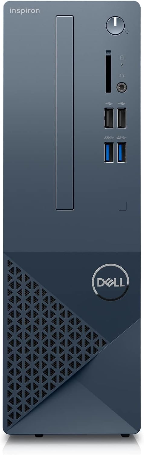 Dell Inspiron 3020S Desktop - Intel Core i5-13400 Processor, 16GB DDR4 RAM, 512GB SSD + 1TB HDD, Intel UHD 730 Graphics, Windows 11 Home, Premium Support & Dell Migrate - Mist Blue