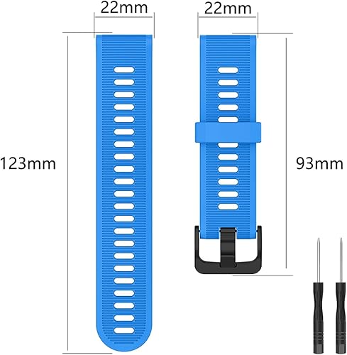 Miniatura 4 de ISABAKE Correa para Garmin Forerunner 935/Forerunner 945/955/965/Forerunner 745, compatible con Fenix 5/Fenix 5plus/ Fenix 6/Fenix 6 Pro/Approach
