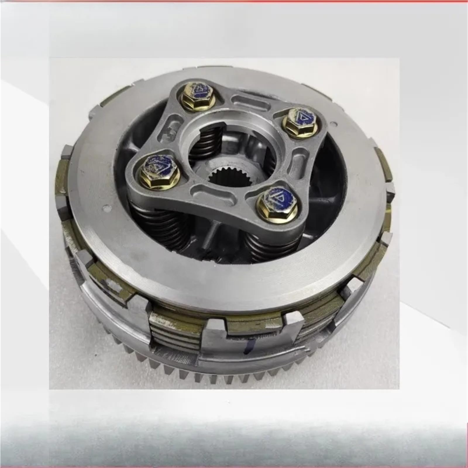 Juego de discos de embrague Ajuste para Zongshen 200cc motor embrague placa de fricción Assy RX1 ZY200 ZS150-51 ZS200-51 accesorios de motocicleta Embrague Asamblea | Clutch pressure plat