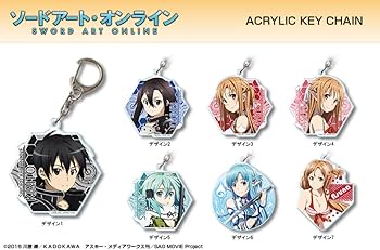 Amazon.co.jp: ソードアート・オンライン アクリルキーホルダー