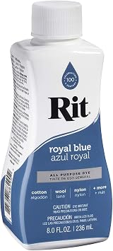 Rit All Purpose Liquid Dye Royal Blue 236ml