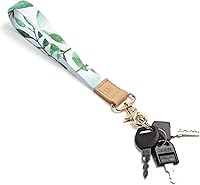 Vista 10 de Ecovision - Llavero con correa para llaves, llaveros de pulsera con 2 argollas para llaves para mujer