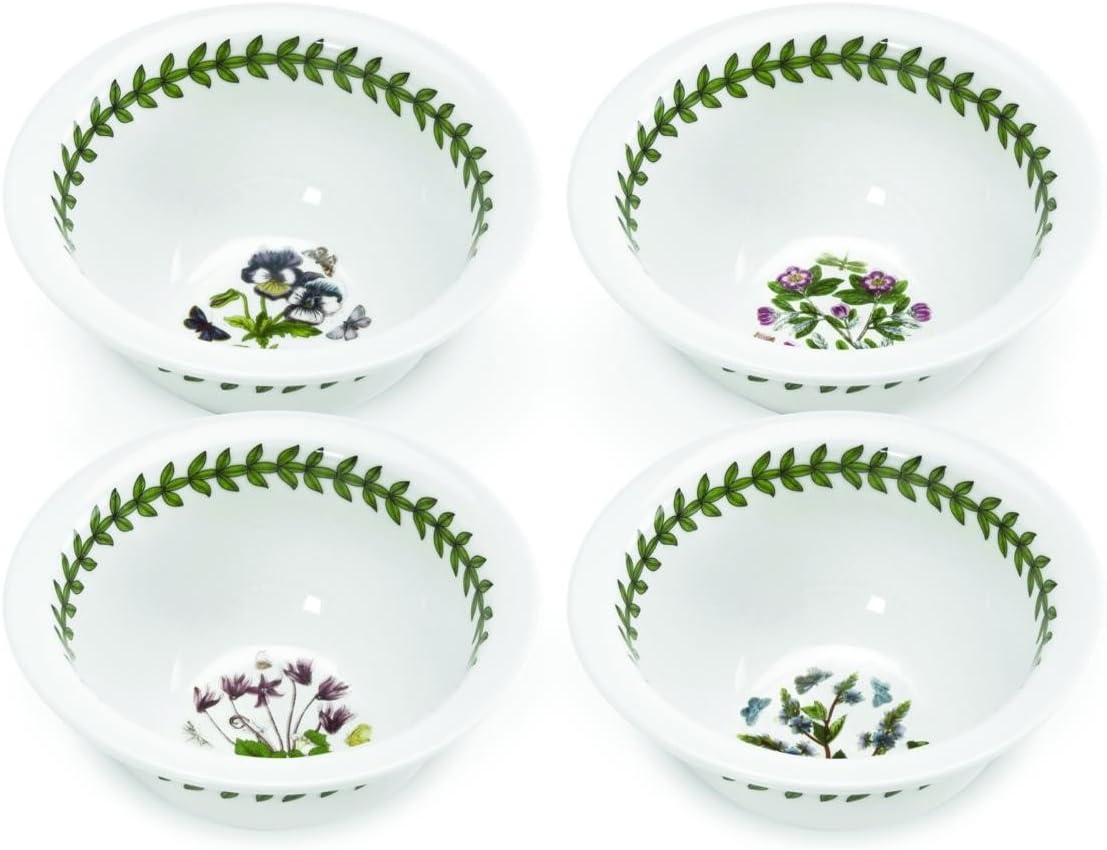 Portmeirion Botanic Garden Round Dish, Mini, Set of 4