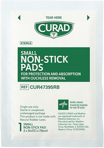 Miniatura 6 de Curad Almohadillas antiadherentes, 2 x 3 pulgadas, 10 unidades