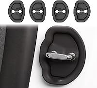 Vista 1 de Compatible con 2026 2025 Tesla Model Y Juniper - Protector de silicona para cerradura de puerta, compatible con 2017-2026 Modelo 3 (Highland)