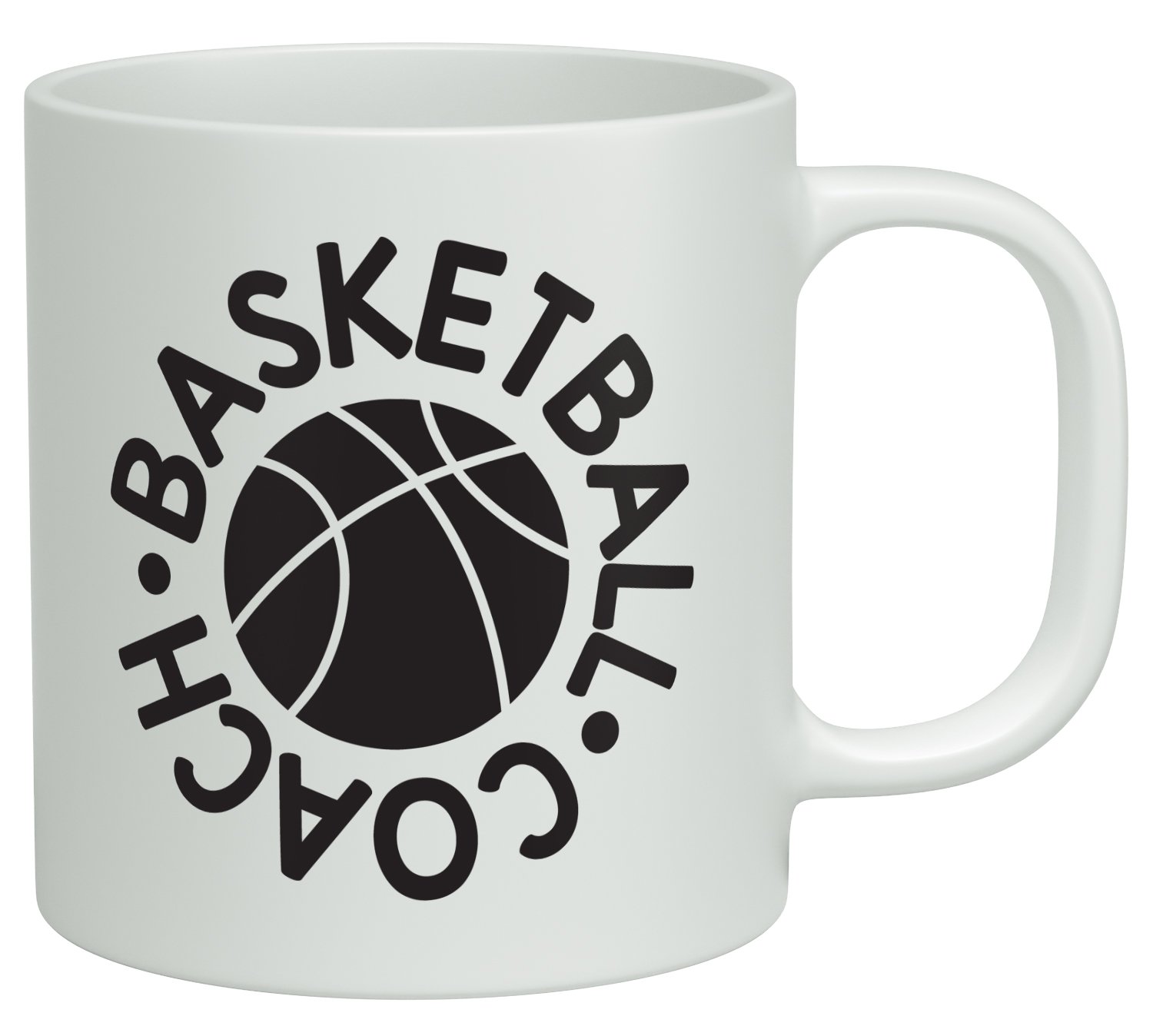 Shopagift White Basketball Coach 10Oz Novelty Gift Mug Cup