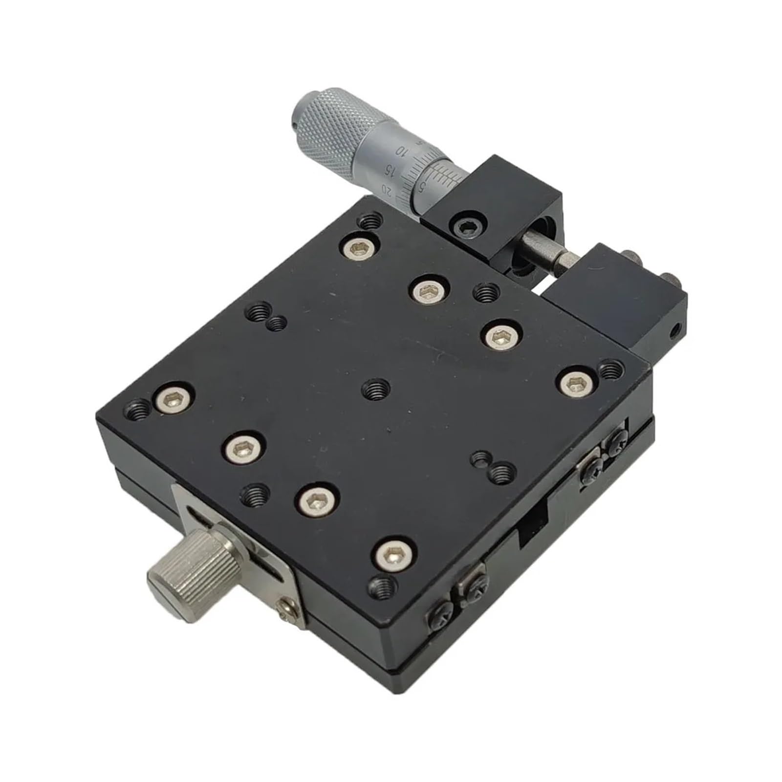 IGNVXMGKP X Axis Trimming Platform Manual Linear Stages 60x60mm Bearing Tuning Sliding Table LGX60-C LX60-L/C/R(LGX60-L)