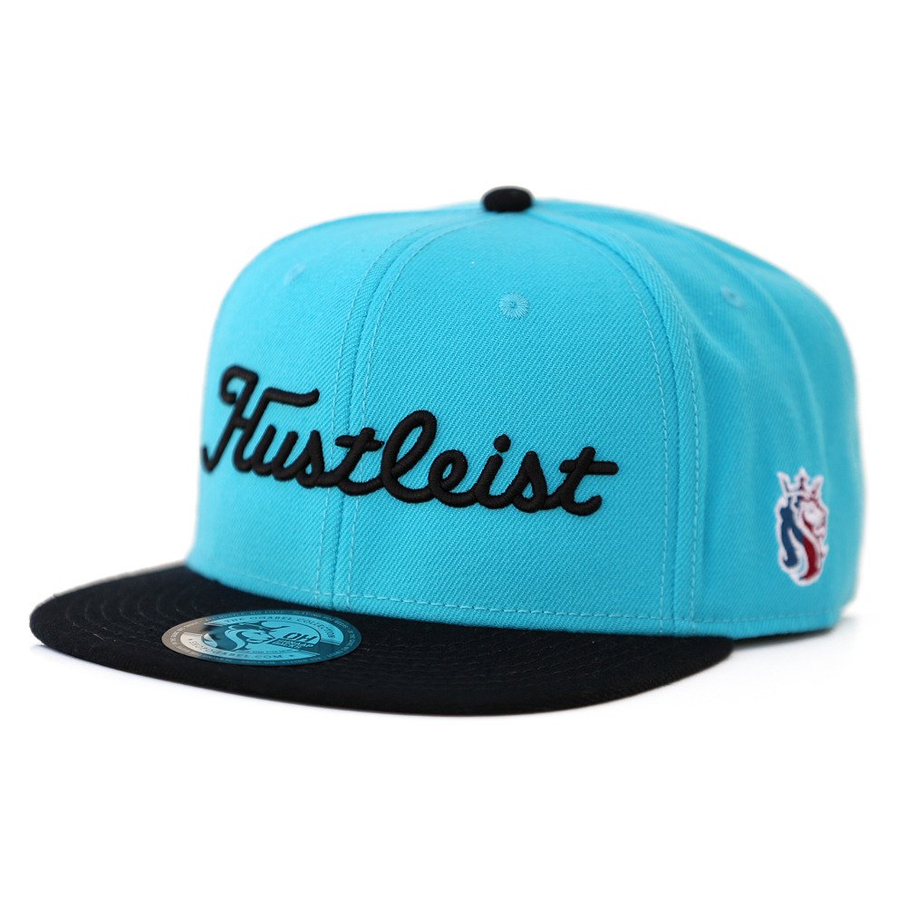 Men's Hustleist Snapback (Teal/Black)