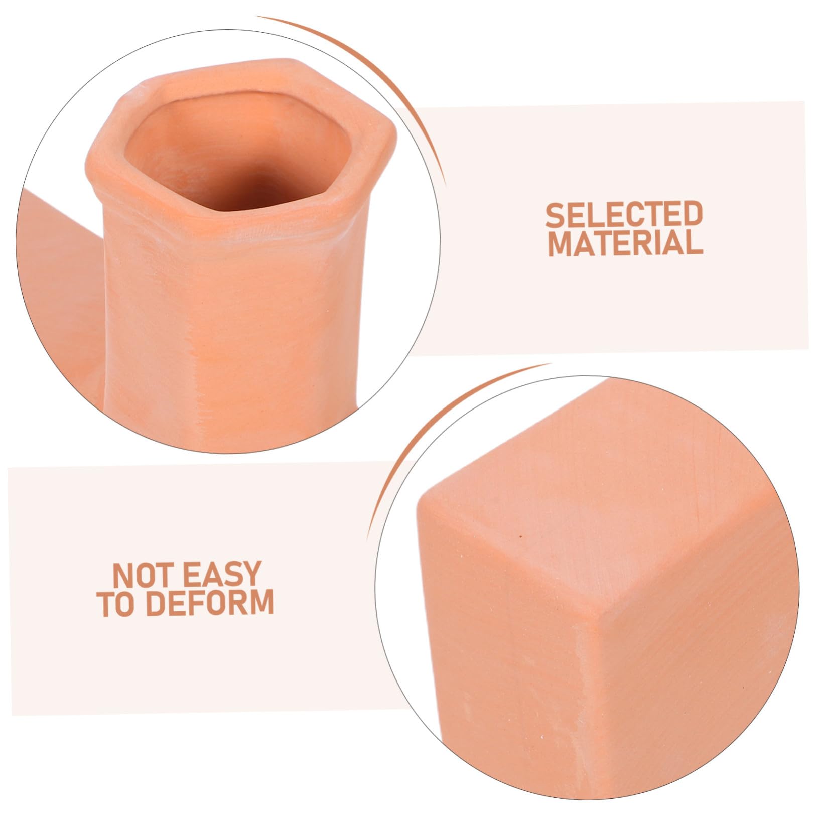 TOYANDONA Punte di Irrigazione Automatiche per Piante in Terracotta Marrone | Confezione da 1 Coppia, per Giardinaggio e Uso Esterno, Controllo Preciso Dell'acqua