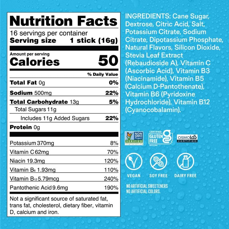 Miniatura 2 de Liquid I.V. Hydration Multiplier - Sueño de Naranja y Vainilla  Mezcla en polvo de electrolitos para bebida  1 paquete (16 porciones)