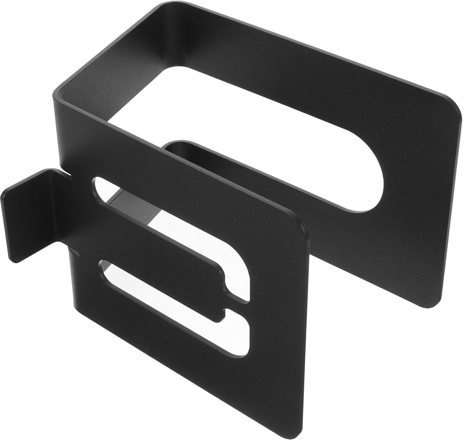 Desktop Metal Speaker Stand for Bookshelf and Rear Speakers, Adjustable Height Monitor Desk Riser Compatible with Computer Audio Setup for Home and Office Use