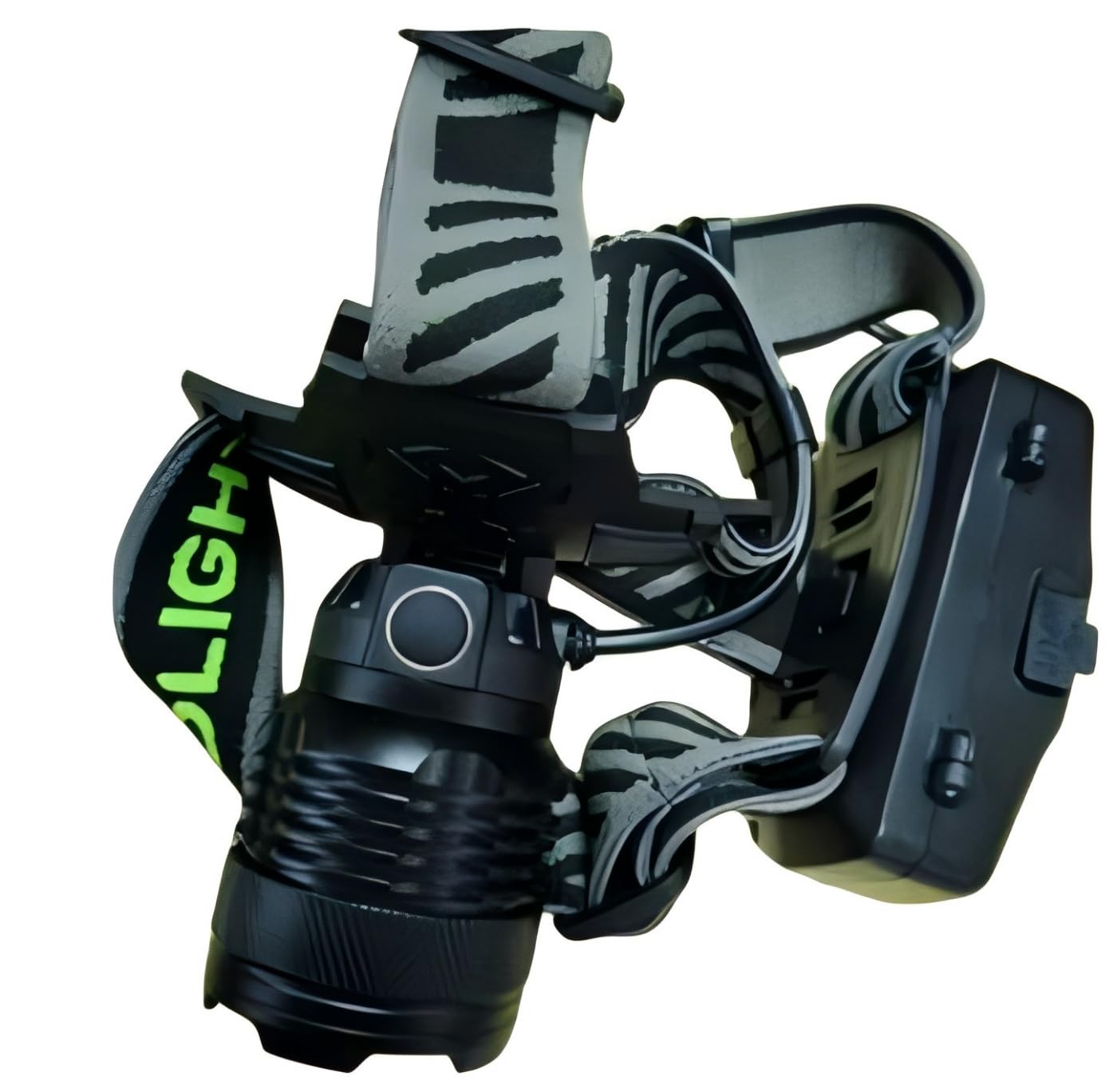 Wiederaufladbare LED-Stirnlampen, 99.000 hohe Lumen, superhelles Stirnlicht, 2 Stück