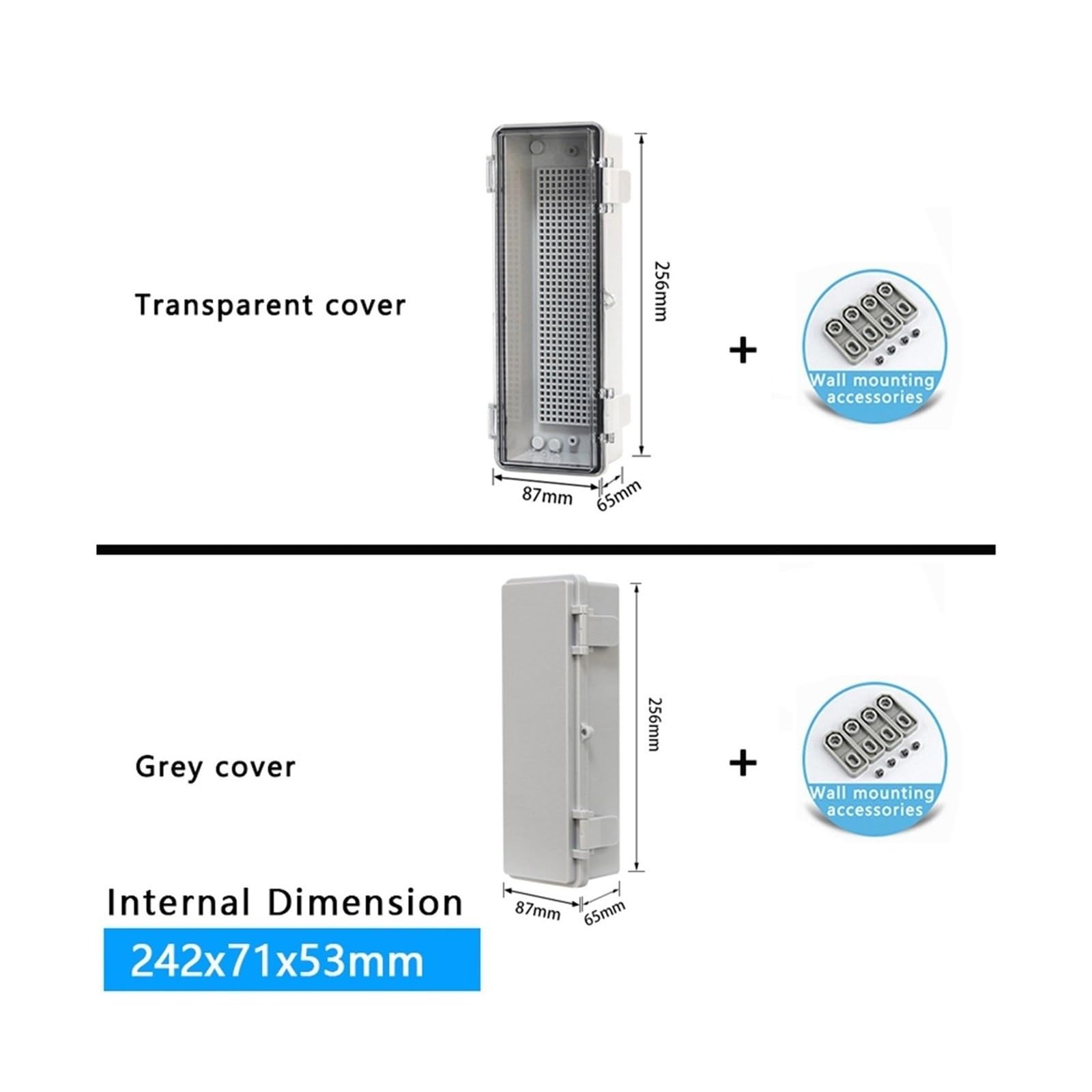 Boîte de dérivation électrique IP66 en plastique ABS