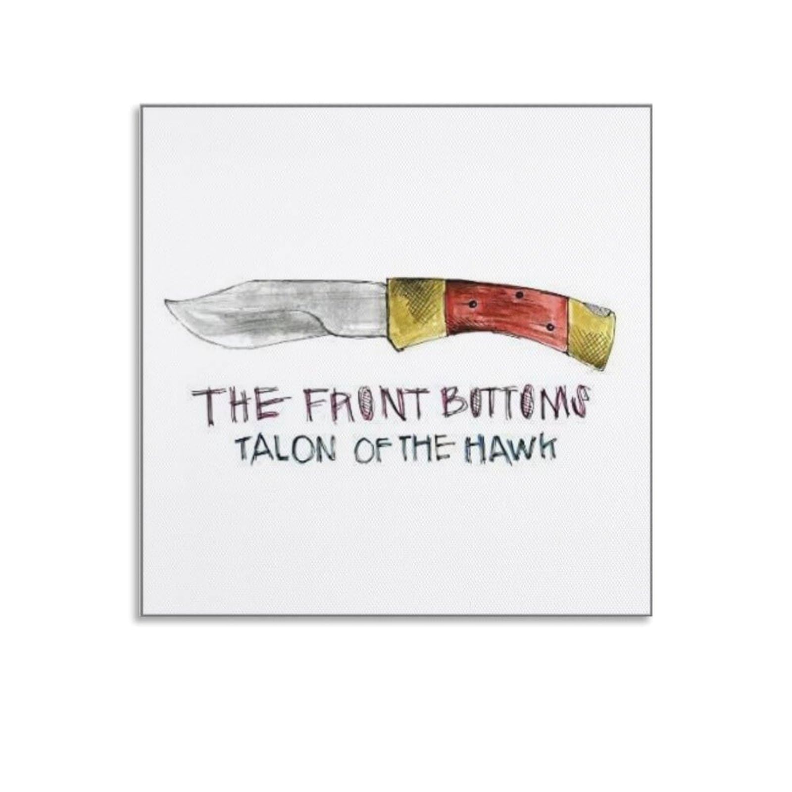 TRFBF UITalon of The Hawk 2013 The Front Bottoms Canvas Poster Bedroom Decoration Landscape Office Valentine's Birthday Gift Unframe-style12x12inch(30x30cm)