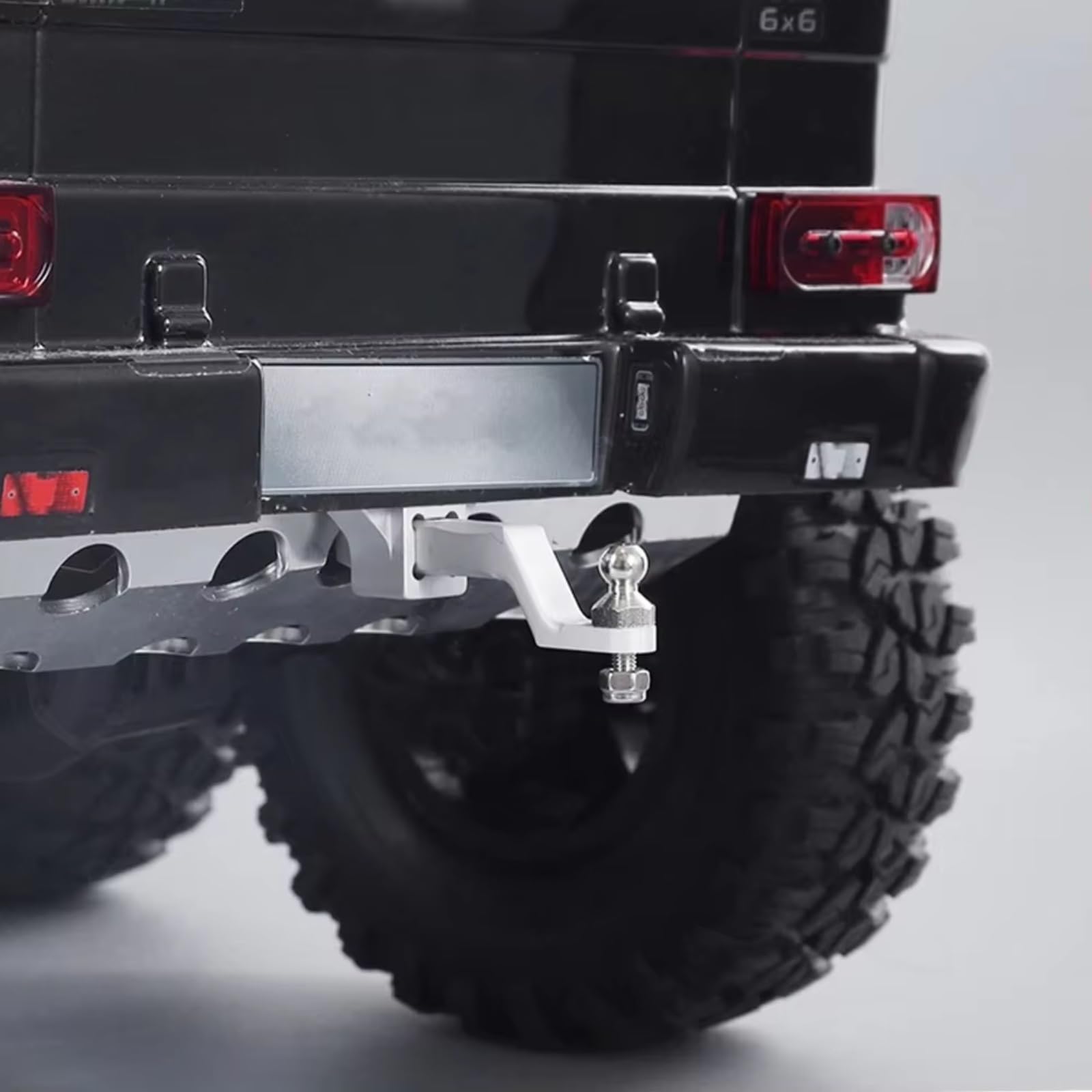 Per TRAXXAS Per TRX6 G63 6x6 88096-4 RC Car Paraurti Posteriore In Metallo Con Gancio Di Traino Telecomando Per Giocattoli Ricambi Aggiornamento Rc Paraurti Posteriori