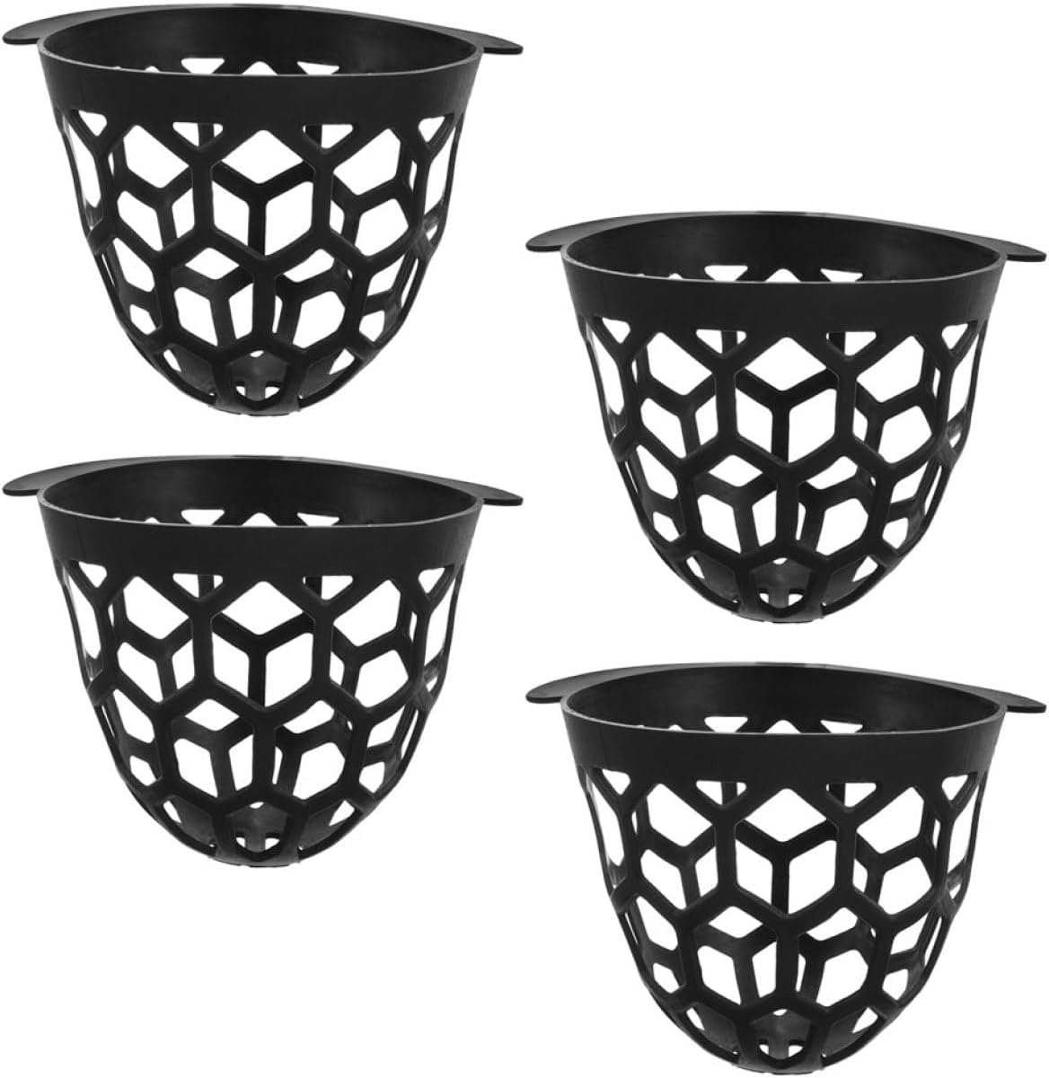 Toddmomy 4pcs Billiard Table TPE Storage Pockets for Pool Table Convenient Billiard Holder for Boys and Girls Frequent Play Plastic Design