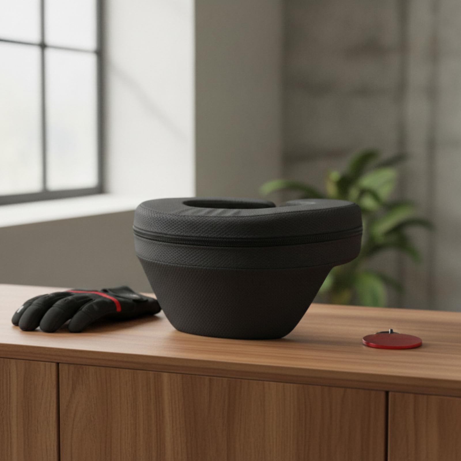 Paracollo con Cerniera Ergonomico Collare Collare per Sportivo Protettivo per Conducenti, Gare, Nero, Bambino