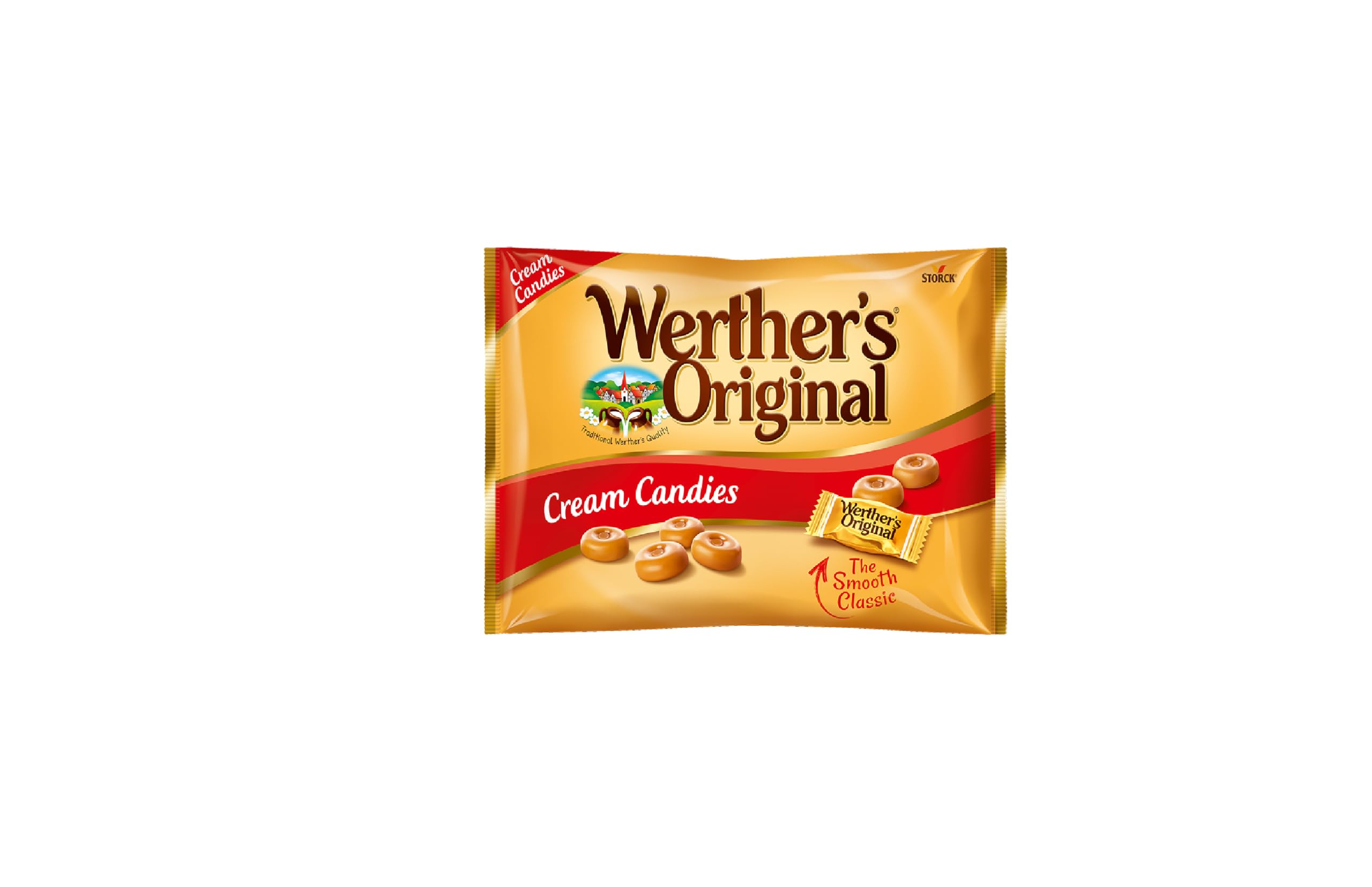 Werther's Original Caramelos Toffee de Mantequilla y Nata Fresca 1 kg Sin Gluten Vegetarianos