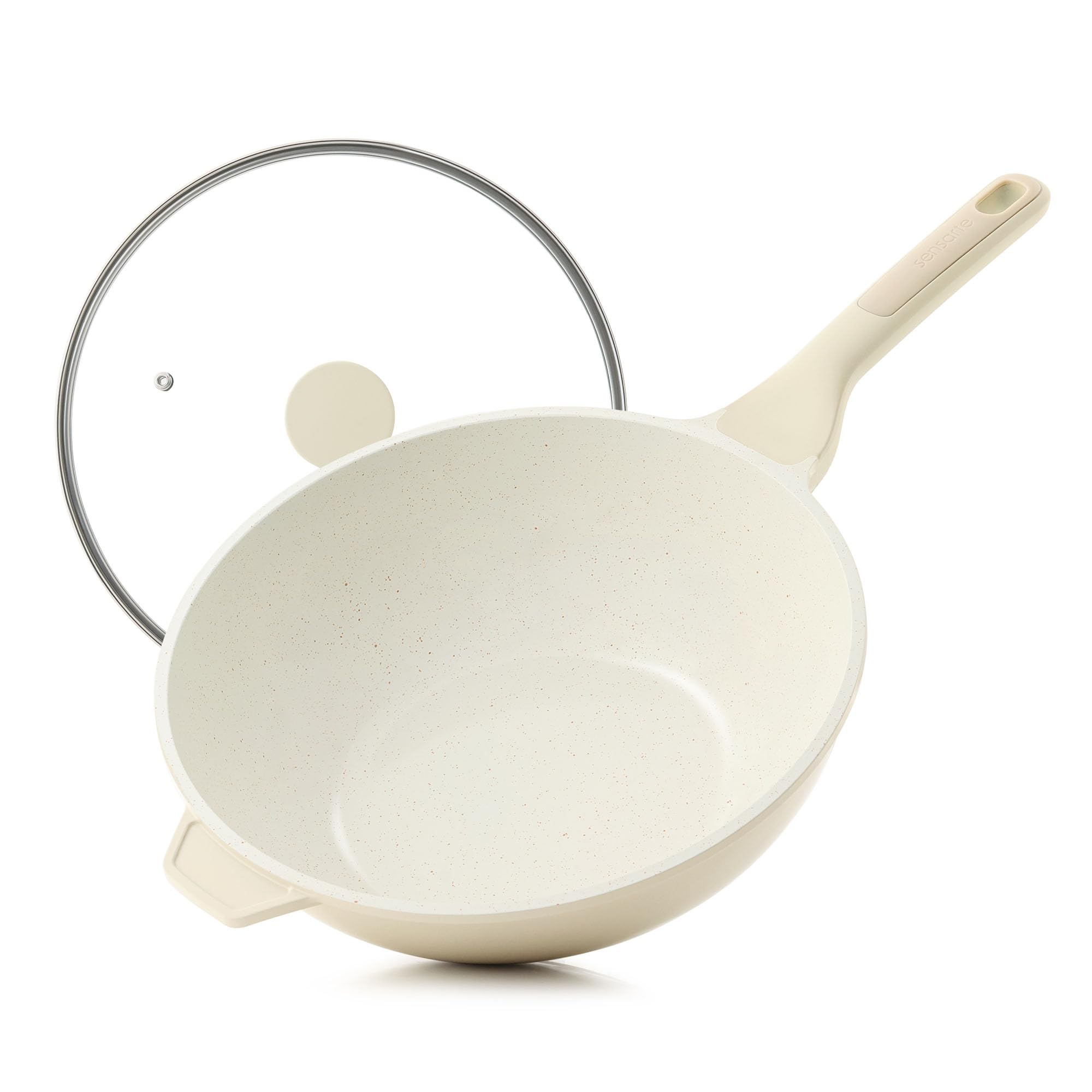 SENSARTE Ceramic Nonstick Wok 11 Inch