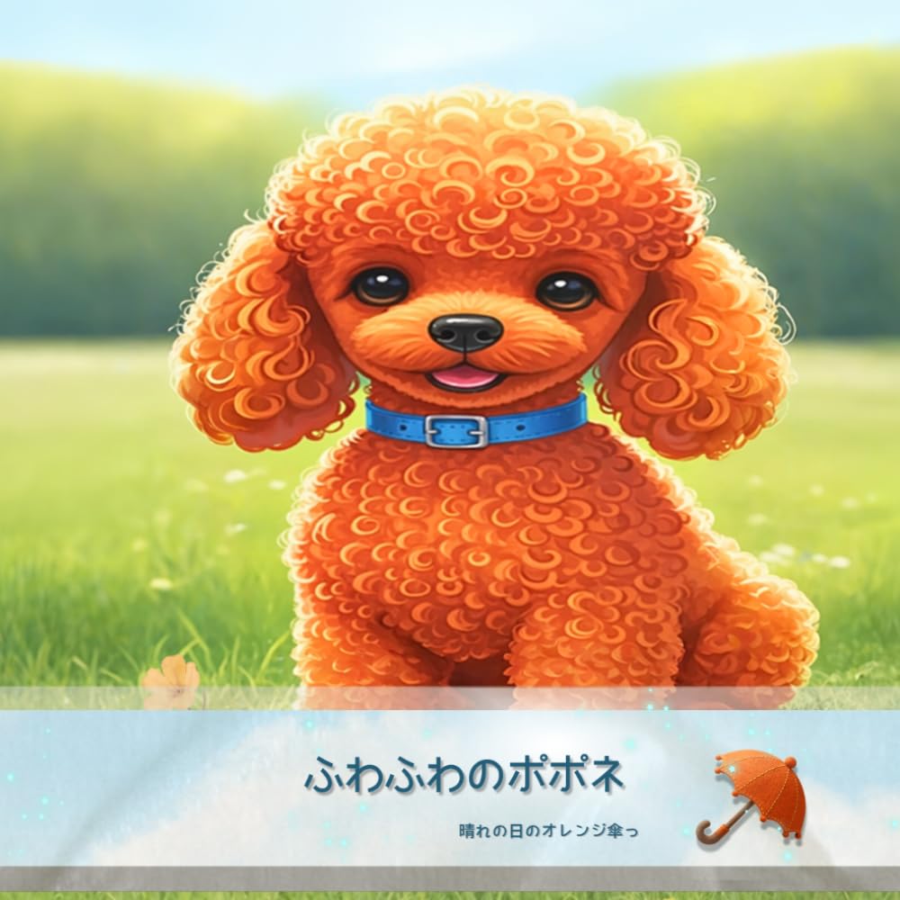 ふわふわのポポネ: 読み聞かせ絵本　（1歳2歳3歳4歳5歳6歳向け）犬　プードル (AI Storybook)