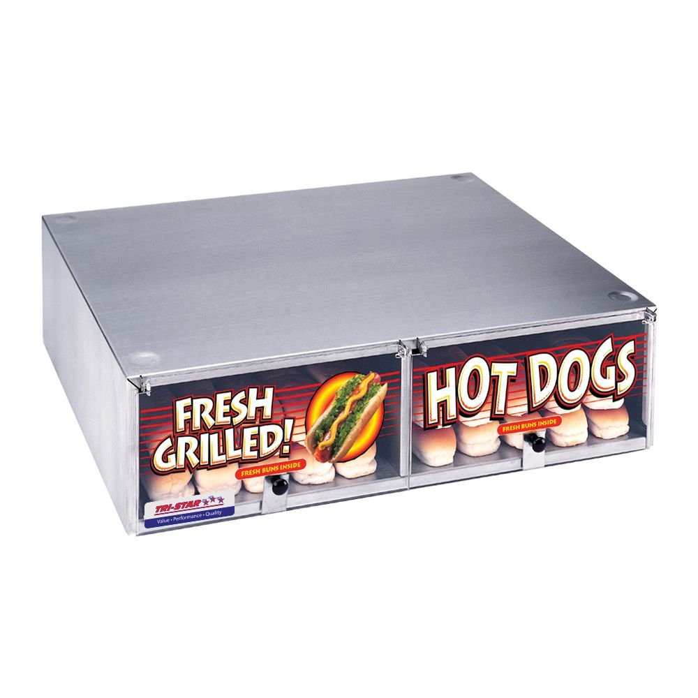 100Bun Count Unheated Bun Storage Cabinet by APW Wyott – Stainless Steel, Model BC-31