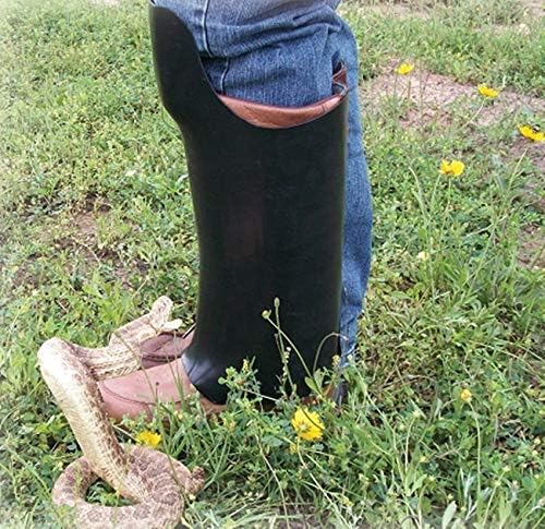 Miniatura 5 de ForEverlast Snakeguard Shields estilo plástico, verde, polainas protegen de serpientes, uso al aire libre, senderismo, caza, camping y pesca, ajuste