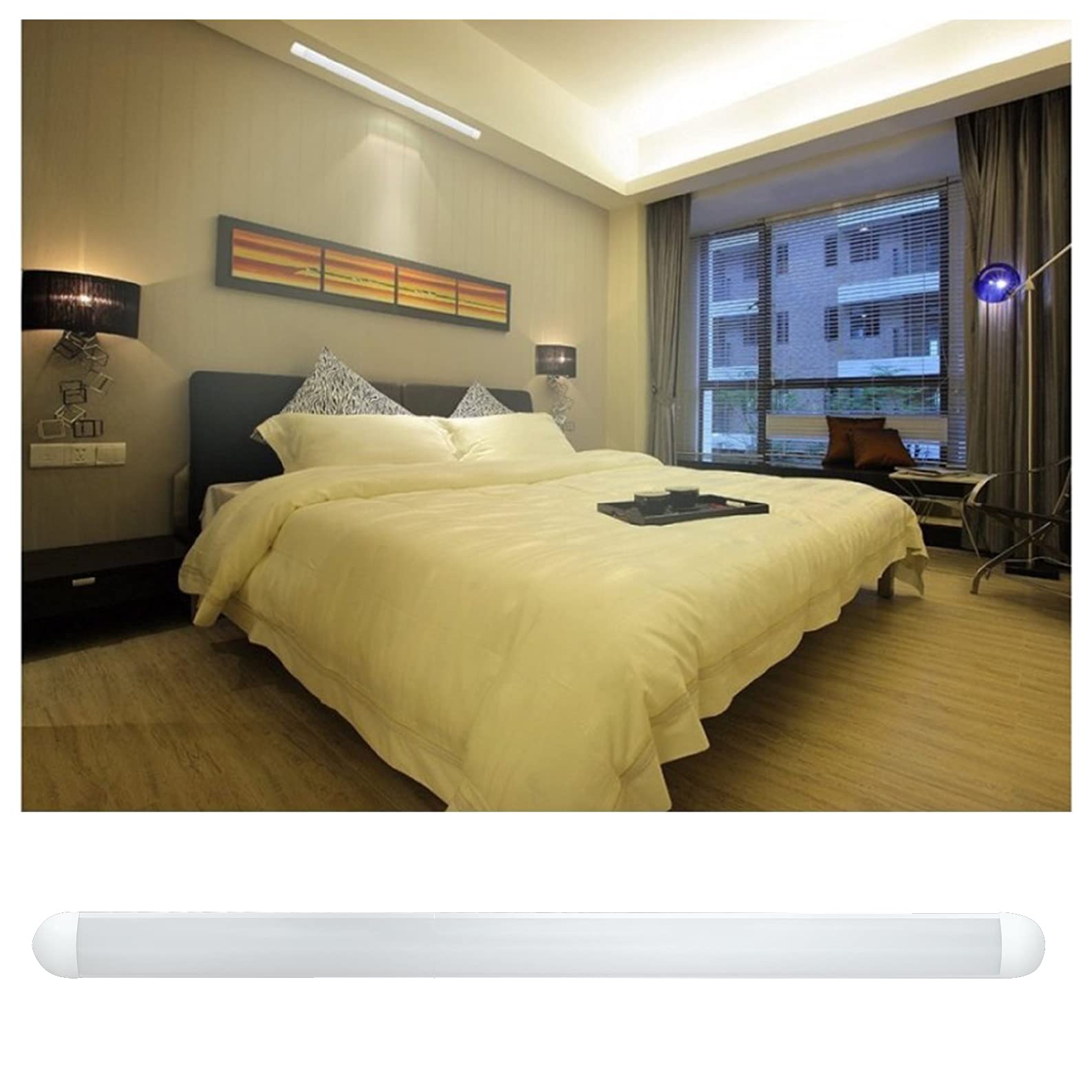 LED ATOMANT Plafoniera LED Lineare 120cm 72W Bianco Freddo 7200lm | 6500K